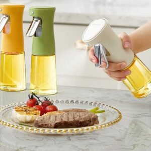 Oil Sprayer and Dispenser Bottle for Cooking