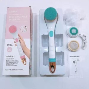 4-in-1 Rechargeable Electric Bath & Body Cleansing Brush