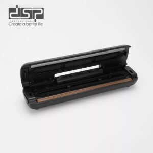 Vacuum Sealer Machine 110W – Automatic Food Preservation Sealing System (KD2033) – Black