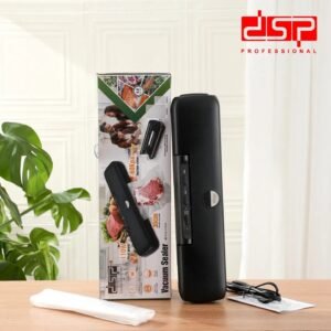 Vacuum Sealer Machine 110W – Automatic Food Preservation Sealing System (KD2033) – Black
