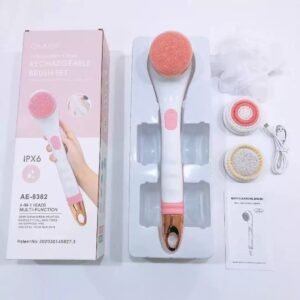 4-in-1 Rechargeable Electric Bath & Body Cleansing Brush